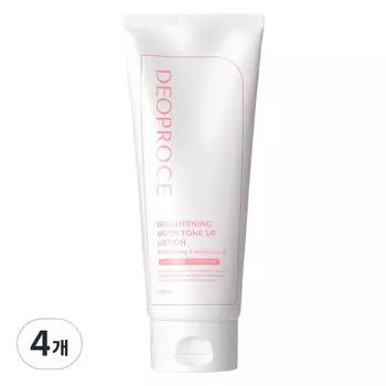Deoproce Brightening Body Tone Up Lotion 200 мл, 4 упаковки