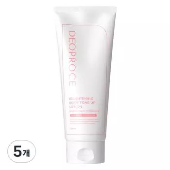Deoproce Brightening Body Tone Up Lotion 200 мл, 5 упаковок