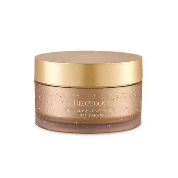 DEOPROCE DOUBLE CARE MELA VITA CREAM DAY NIGHT Ночной и дневной интенсивный питательный крем для лица 75+75мл