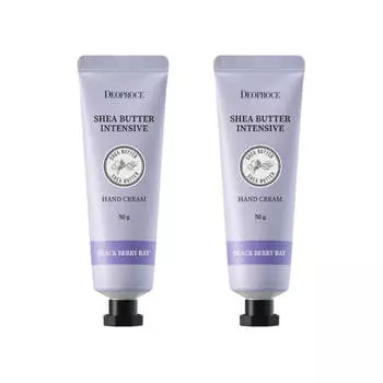 Deoproce Интенсивный крем для рук с маслом ши Black Berry Bay 50г*2шт/4шт/8шт 2Pcs