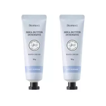 Deoproce Масло ши Интенсивный крем для рук Мягкий порошок 50г*2шт/4шт/8шт 2Pcs