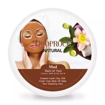 Deoproce Natural Wash Off Mud Pack 100гр.