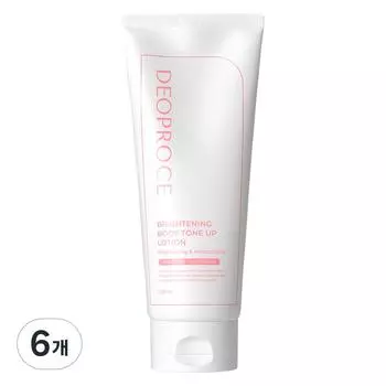 Deoproce Осветляющий тонизирующий лосьон для тела 200 мл, 6 шт.