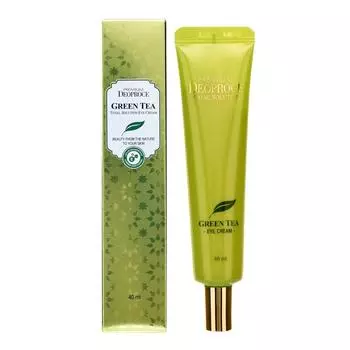 DEOPROCE PREMIUM GREENTEA TOTAL SOLUTION EYECREAM / Крем вокруг глаз с экстрактом зелёного чая, 40 мл.