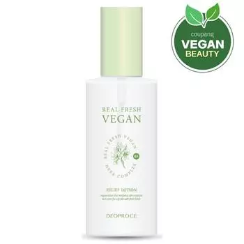 Deoproce Real Fresh Vegan Relief Lotion, 200мл, 1 шт.