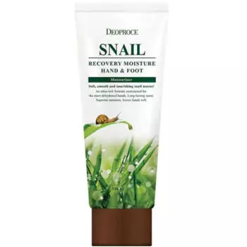Deoproce Snail Recovery Увлажняющий крем для рук и ног 100 мл*2 шт/4 шт 2Pcs
