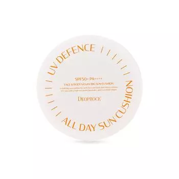 Deoproce Солнцезащитный кушон для защиты от ультрафиолета на весь день SPF 50+ PA++++ 25 г