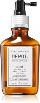 Депозит №. 208 Detoxifying Spray Детоксифицирующий лосьон для лечения кожи головы TU прозрачный
