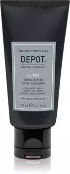 Депозит №. 802 Exfoliating Skin Cleanser Отшелушивающий очищающий гель для мужчин TU прозрачный
