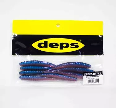 Deps Soft Lure Death Adder 4 дюйма 8 шт. в упаковке 10 шт. (0104)