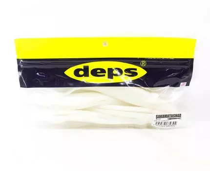 Deps Soft Lure Sakamata Shad 8 Inch 39 Pearl White (9394)