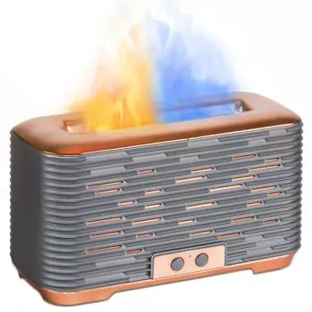 Depulat Flame Air Oil Diffuser Ультра-бесшумный увлажнитель прохладного тумана Безводный автоматический защитный диффузор аромата для домашнего офиса 01