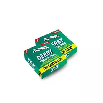Derby Professional Single Edge Razor 100 Blades Pack of 2 -