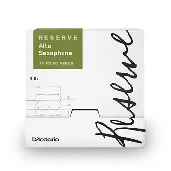 ДЕРЕВЯННЫЕ ДУХОВЫЕ ИНСТРУМЕНТЫ Reserve Strength Alto Saxphone Reed 25 Pieces BOX Деревянные духовые инструменты D Addario 3.0+ D Addario