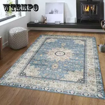 Деревенские ковры для гостиной, винтажные персидские ковры, одеяло, напольный коврик для спальни, этнический ветровой ковер 120cm*160cm