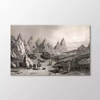 Деревня недалеко от Ургупа, Невшехирская живопись