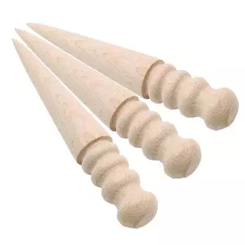 Дерево Кожа Твердый Деревянный Круглый Полированный Край Для Полированного Края Кожа Ремесло 14.5cm