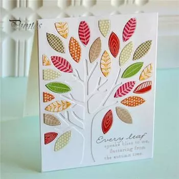 Дерево Металл Резка Die DIY Записки Тиснение Бумажная Карта Изготовление Декора Трафарет Плесень серебряный