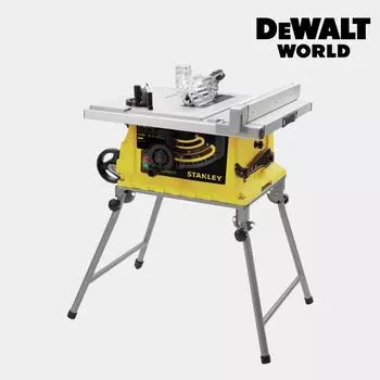 Деревообрабатывающая настольная пила Stanley, проводная, 1800 Вт, 10 дюймов, верхняя часть со столом, SST1800