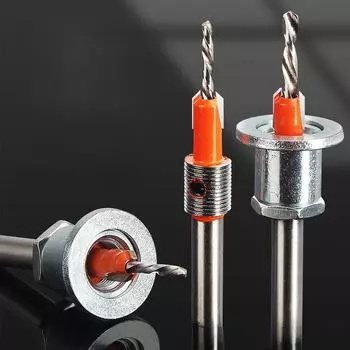 Деревообрабатывающее ступенчатое коническое сверло для установки болтов с зенковкой 2.8*8