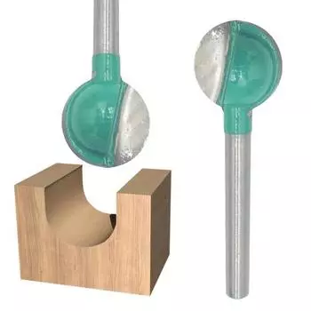 Деревообрабатывающий фрезерный станок из твердого сплава с наконечником для твердых профессиональных двойных шкафных коробок 6*6mm