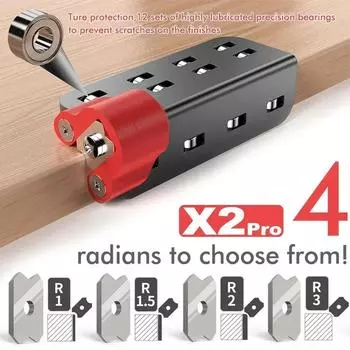 Деревообрабатывающий кромко-угловой рубанок Ручной рубанок Снятие фасок по дереву Циклевочный станок для снятия заусенцев с доски Кромкооблицовочный станок