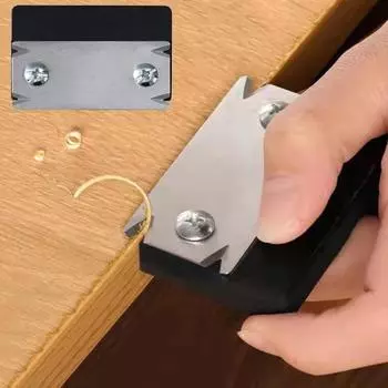 Деревообрабатывающий кромкообрезной станок, ручной строгальный станок, кромкооблицовочный станок, удобная ручка, портативный дизайн, универсальное применение, кромкооблицовочный резак A