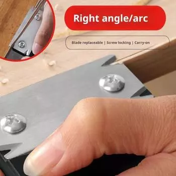 Деревообрабатывающий кромкообрезной станок, ручной строгальный станок, кромкооблицовочный станок, удобная ручка, портативный дизайн, универсальное применение, кромкооблицовочный резак A