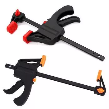 Деревообрабатывающий рабочий стержень Mini F, набор зажимов с зажимом, быстросъемный зажим с храповым механизмом, ручной инструмент