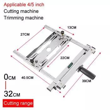 Деревообрабатывающий резак для досок, подходящий для электрической циркулярной пилы, быстропозиционный станок для резки подложки, деревообрабатывающий фрезерный станок