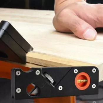 Деревообрабатывающий угловой строгальный станок для кромки DIY, инструмент для снятия фаски, ручной строгальный инструмент чёрный