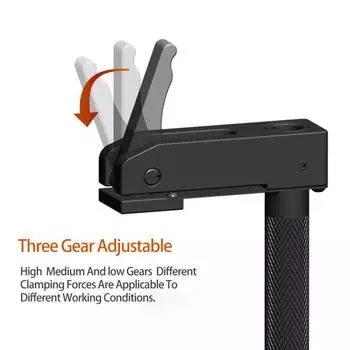 Деревообрабатывающий зажим, профессиональный быстродействующий DIY алюминиевый сплав, деревообрабатывающие скамейки, быстрый фиксированный зажим, инструмент для джиг-отверстия 20mm