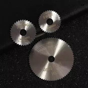 Деревообработка 6 мм оправка резка резьба электроинструменты вращающиеся диски для циркулярной пилы серебряный