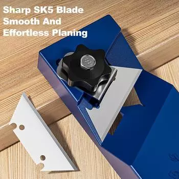 Деревообработка Гипсокартон Рубанок Инструмент Плоский Квадратный Рубанок Гипсокартон Кромка Фаска Ручная Пила Инструмент Для Снятия Заусенцев Ручной Резак Для Гипсокартона синий