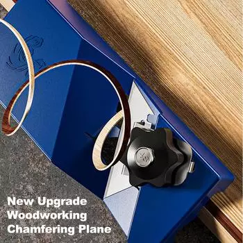 Деревообработка Гипсокартон Рубанок Инструмент Плоский Квадратный Рубанок Гипсокартон Кромка Фаска Ручная Пила Инструмент Для Снятия Заусенцев Ручной Резак Для Гипсокартона синий