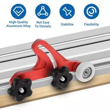 Деревообработка Многоцелевые доски Feather Loc Пильный стол Пресс-подающий механизм Направляющий подшипник Роликовый питатель Безопасность Толкающие инструменты