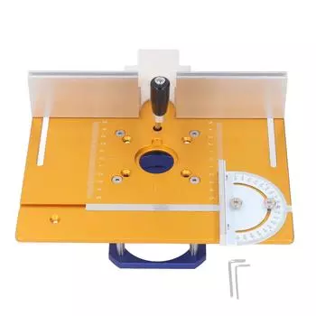 Деревообработка Перевернутая подъемная база 054 мм Регулируемый электрический фрезерный стол Системы прорезные тено