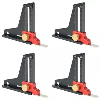 Деревообработка Высота Глубина Измерение Регулируемый Пильный Диск Из Алюминиевого Сплава Маркировочная Линейка