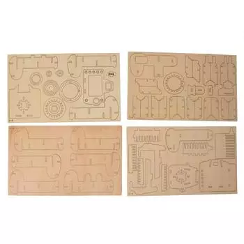 Деревянная 3D-модель камеры-головоломки, игрушка-головоломка для детей, детские развивающие игрушки