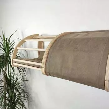 Деревянная башня для кошек, домик для кошек, когтеточка для кошек, товары для животных, настенная мебель, колесо для упражнений для кошек