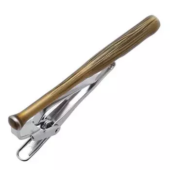 Деревянная булавка для галстука SWANK с мотивом летучей мыши sw051 коричневый