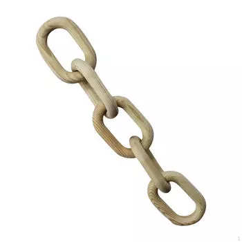 Деревянная цепочка Декор 5 Бохо Декоративный поднос для новоселья Black