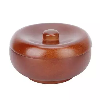 Деревянная чаша для бритья Мужская кремовая пена для бритья Чаша с крышкой для мыла и крема для бритья