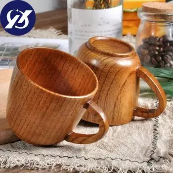 Деревянная чашка ручной работы, чашка для питья, натуральный чай, кофе, пиво, посуда для напитков, чашка, дорожная чайная посуда, домашняя кухня G