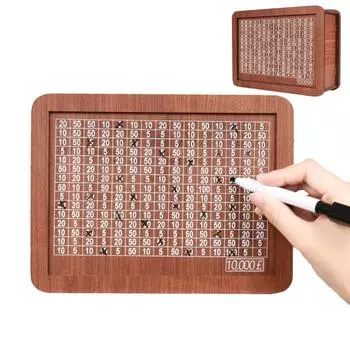 Деревянная денежная касса, накопительная копилка, ретро-копилка, многоразовая, деревянная копилка, 10 000, накопительная копилка, накопительная копилка для монет