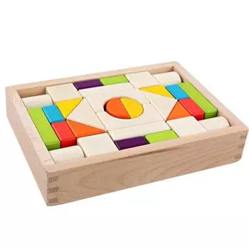 Деревянная детская игрушка мультяшный 3D-пазл тренировка концентрации раннее развитие строительные блоки сопоставление животных пазл 3D 4.5*21*15cm