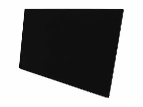 Деревянная доска для мела без рамки 60 см x 90 см x Черная доска (черный) 2,1 см чёрный