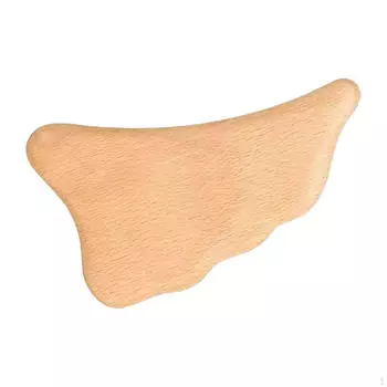 Деревянная доска гуаша Инструмент гуаша Легкий портативный Массаж кожи Многофункциональный Красота