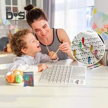 Деревянная доска с цветными колышками, прочная, для взрослых, семейная вечеринка, игра в кости, листы для подсчета очков, карточная игра, настольная игра, предметы первой необходимости для вечера A