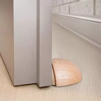 Деревянная дверная защелка, предотвращающая столкновение, бесшумный клейкий дверной упор, бампер, напольное крепление